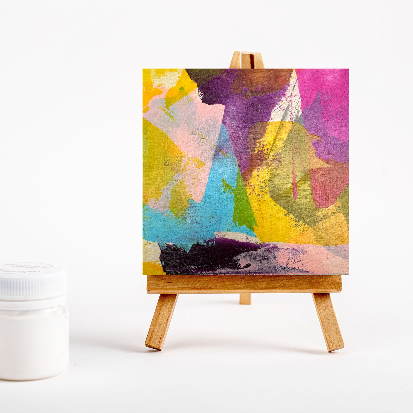 MINI "HOPE SERIES" PAINTING WITH EASEL - #306