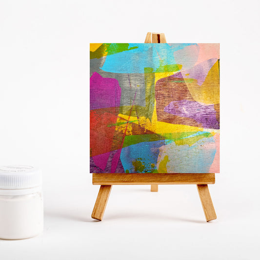 MINI "HOPE SERIES" PAINTING WITH EASEL - #310